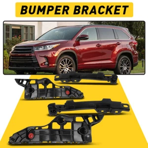 4X Extension Outer Insert Bumper Bracket RH LH For 2014 18-19 Toyota Highlander - Picture 1 of 22