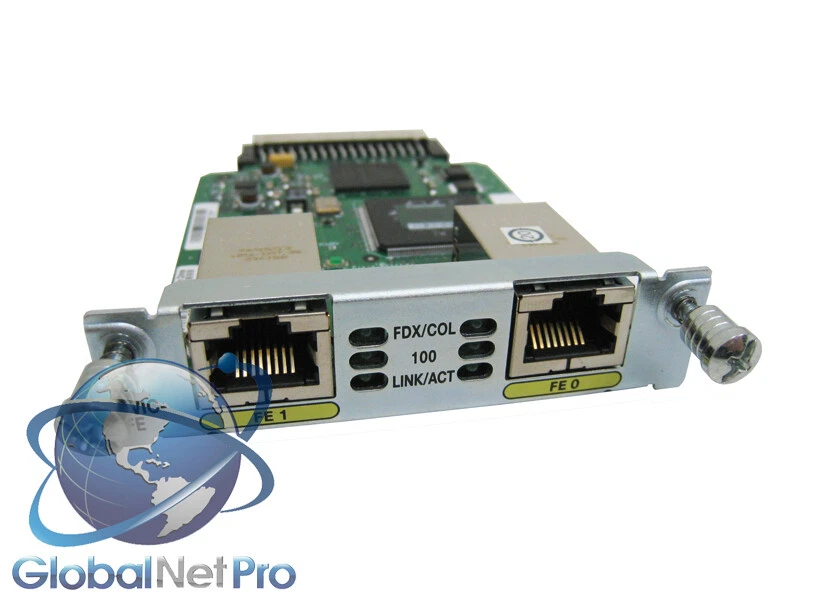 CISCO HWIC-2FE - 2-port 10/100 Routed Port HWIC - LIFETIME WARRANTY - Image 1 of 1