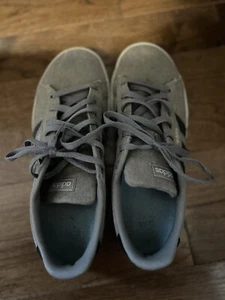 Adidas Gray Canvas Shoes US 10 - Picture 1 of 5