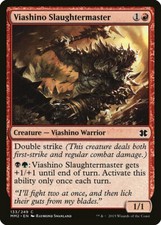FOIL Viashino Slaughtermaster | MtG Modern Masters 2015 | ENG |Moderately Played