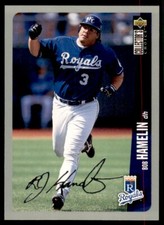 1996 Collector's Choice Silver Signature Bob Hamelin Kansas City Royals #571