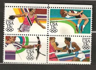 SELLOS T&G - #2048 - 2051 Juegos Olímpicos de Verano Bloque de 4 MNH (Oferta Envío Gratis) Foto 1 de 2