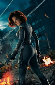 SCarlett Johansson as Black widow in a 11" x 17" Glossy Photo Poster wp35 - Picture 1 of 1