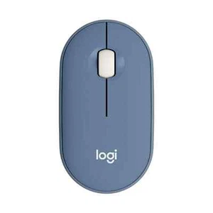 Logitech Pebble Wireless Mouse, Bluetooth, 2.4 GHz Receiver, Silent, Quiet Click - Picture 1 of 9