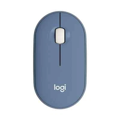 Logitech Pebble Wireless Mouse, Bluetooth, 2.4 GHz Receiver, Silent, Quiet Click - Image 1 of 4