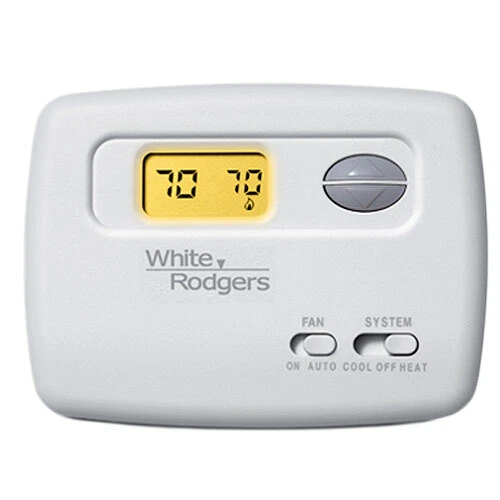 White-Rodgers 1F78-144 Single-Stage Non-Programmable Thermostat, 1H/1C - Image 1 of 1