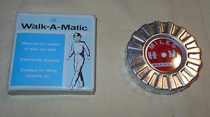 Vtg 50's Walk-A Matic Miles Walking Measuring Tool Franciscan Crafter New In Box - Picture 1 of 5