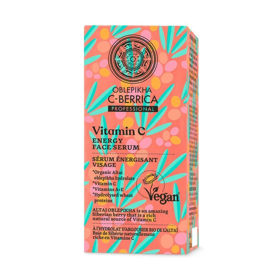 💚 Natura Siberica C-Berrica Energy Natural Face Serum 30 ml - Image 1 of 1