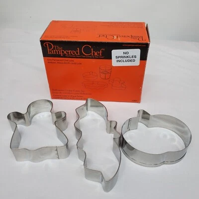 Cortadores de galletas de Halloween Pampered Chef 1097 Foto 1 de 4