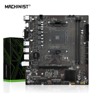 AMD AM4 Motherboard AM4 B450 HDMI VGA DDR4 M.2 SATA3.0 for AMD Ryzen 1-5 Gen CPU - Picture 1 of 14