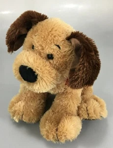 Gund Bandit Brown Plush Puppy Dog 9" Stuffed Animal w Bandanna 4043796 - Picture 1 of 5