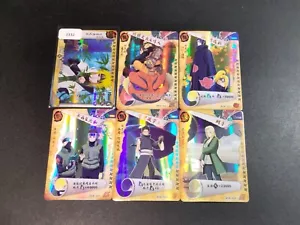 Obito Uchiha 6 carte Naruto Shippuden carte collezionabili anime CCG - Foto 1 di 1