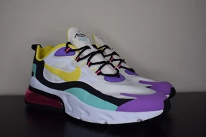 Nike Air Max 270 React Geometric Art A04971-101 Size 9.5 UK Excellent Condition - Picture 1 of 12