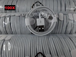 100X Type C to USB-A Fast Charge Cable Cord Fast Charging Charger Bulk Wholesale - Picture 1 of 4
