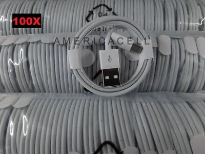 100X Type C to USB-A Fast Charge Cable Cord Fast Charging Charger Bulk Wholesale - Image 1 of 4