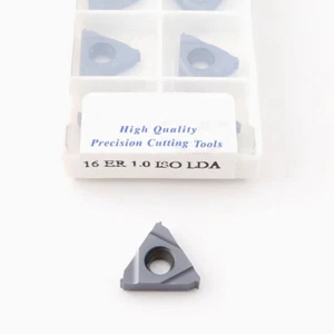 For Stainless Steel 10PCS 16ER 1.0 ISO LDA CNC Carbide Threading Inserts For SER - Picture 1 of 3