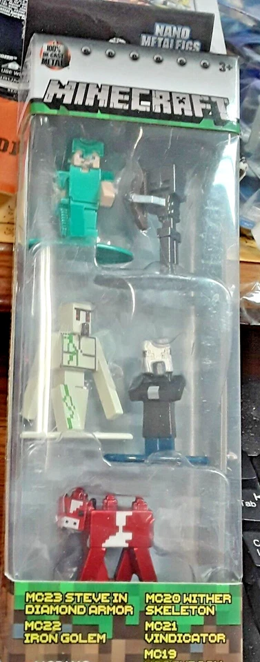 MINECRAFT METALFIGS NANO Pack Foto 1 de 1