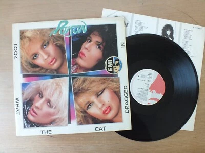 Poison - Look What The Cat Dragged In  EEC   1986  LP  ois  Vinyl  vg+ - Bild 1 von 2