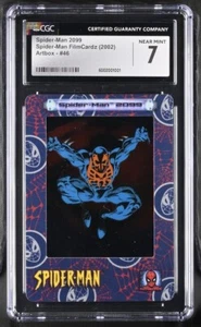 Spider-Man 2099 Spider-Man Film Cardz Kostüm Sub-Set Graded CGC 7 NM - Bild 1 von 2