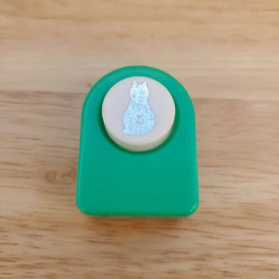 Cortador perforador de papel con forma de gato para álbumes de recortes, fabricación de tarjetas y otras manualidades Foto 1 de 4