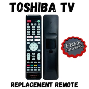 RM-024S PRO PER TOSHIBA RICAMBIO TV TELECOMANDO 3D HD NETFLIX YOUTUBE - Foto 1 di 6