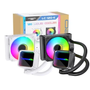 LovingCool 120 v2 RGB LC-120-K AIO Liquid CPU Cooler - Picture 1 of 6