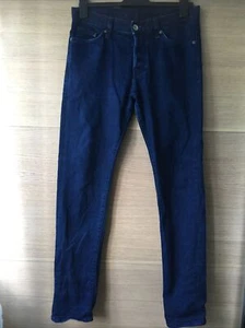 H&M Mens Stretch Slim Low Waist Jeans Size W29 L32 - Picture 1 of 5