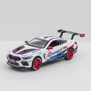 1:24 BMW M8 GTE Modellauto Diecast Spielzeug fur Kinder Geschenke Sammlung Weiß - Bild 1 von 5
