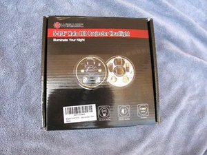 HARLEY various models/years 5-3/4 WISAMAC projector LED Daymaker headlamp - Imagen 1 de 6