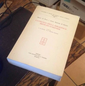 Catalogo Della Bibioteca Mediceo-Lorense 1970 BIBLIOGRAPHY Free US Shipping LOOK - Picture 1 of 3