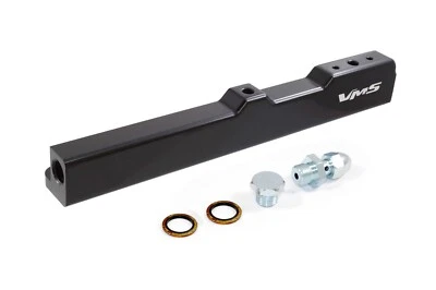 Black Billet Aluminum Intake Fuel Injector Rail For 88-00 Honda Civic SOHC - Image 1 of 4