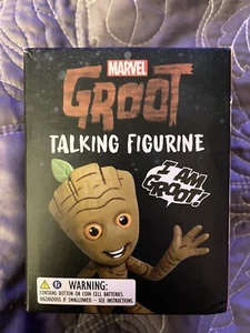 Guardians of the Galaxy Groot Talking Figurine Plus Mini Groot Book NEW - Picture 1 of 7