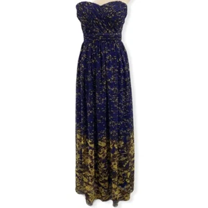 Minuet Blue Sleeveless Maxi Small - Picture 1 of 8