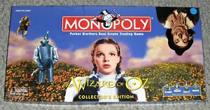 Parker Brothers THE WIZARD OF OZ  Collectors Edition MONOPOLY Game - Picture 1 of 5