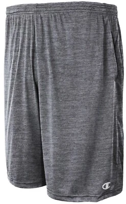 Pantalones cortos deportivos Big Champion para hombre 4XL 5XL Vapor Tech - carbón brezo Foto 1 de 4