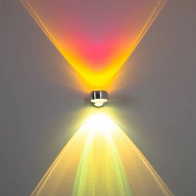 HOFSTEIN Wohn Zimmer Leuchten Wandlampe Flur Lampen Aluminium Küchen up & down magenta