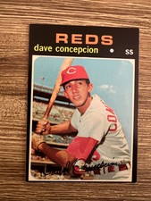 1971 Topps DAVE CONCEPCION Rookie Card #14