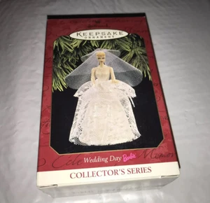 Hallmark Keepsake Christmas Ornament  Wedding Day Barbie Bride 1997 - Picture 1 of 8