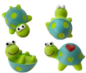 4Pcs Turtles Decor Self-Adhesive Cute Animal Figurine for Decorations Car Das... - Picture 1 of 7