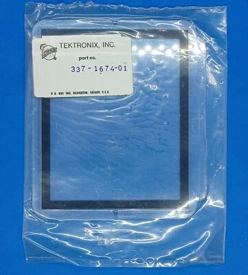 Tektronix 337-1674-01 Clear CRT Safety Shield for 465 and 475 Series - Image 1 of 4