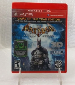 Batman: Arkham Asylum - Game of the Year Edition (PS3, PlayStation 3) CIB getestet - Bild 1 von 3