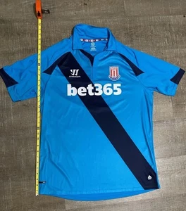 MEN'S WARRIOR FC STOKE CITY 2014/2015 AWAY SOCCER FOOTBALL SHIRT JERSEY SIZE XL - Picture 1 of 4