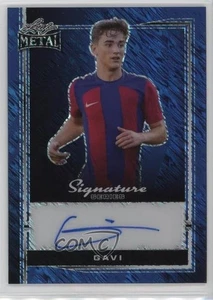 Serie Signature Hoja Metal 2024 Bordeado Automático Azul Oscuro Brillo 1/1 Gavi - Imagen 1 de 3