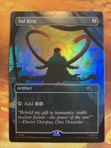 Anillo Sol Sin Fronteras Lámina Magic The Gathering Guarida Secreta: Marvel's Spider-Man: ¡Tramas Villainas! - Imagen 1 de 2