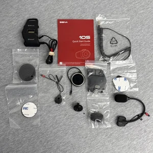 SENA 10S Motorcycle Bluetooth Communication System Accessories only - Picture 1 of 6