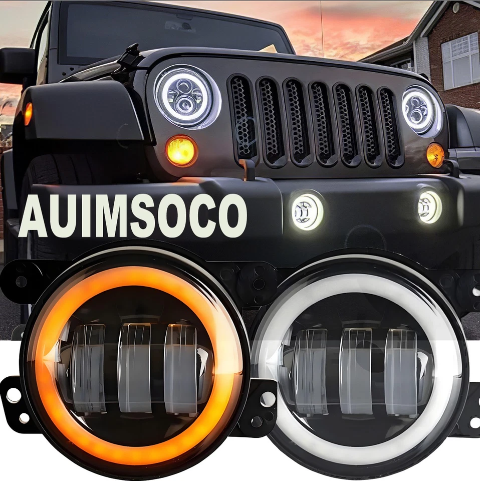 Luz de conducción antiniebla LED para parachoques delantero de 4 pulgadas para Land Rover LR2 LR4 2010-2014 2015 Foto 1 de 4