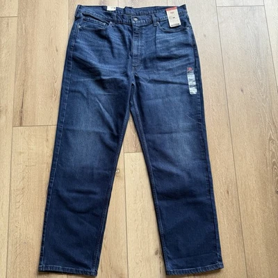 Levis 550 Jeans Mens 40x32 Blue Medium Wash Relaxed Fit Comfort Denim Pants - Image 1 of 4