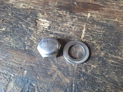 Kawasaki ZX6R F Ninja - Top Fork Yoke Fixing Nut & Washer - Image 1 of 4