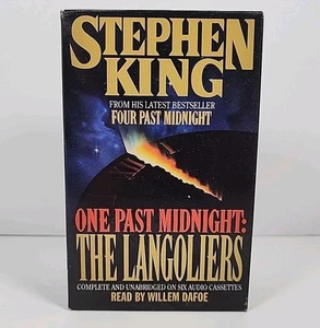 Stephen King Audio Cassettes One Past Midnight: The Langoliers Read by W. Dafoe - Picture 1 of 15