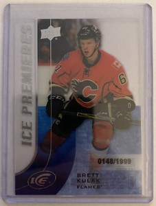 2015-16 Upper Deck Ice BRETT KULAK Ice Premieres Rookie #119 148/1999 FLAMES